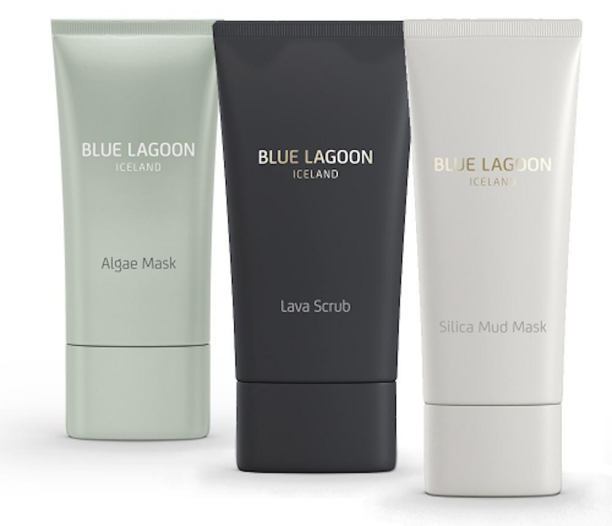 Продукты для ухода за кожей марки Blue Lagoon.