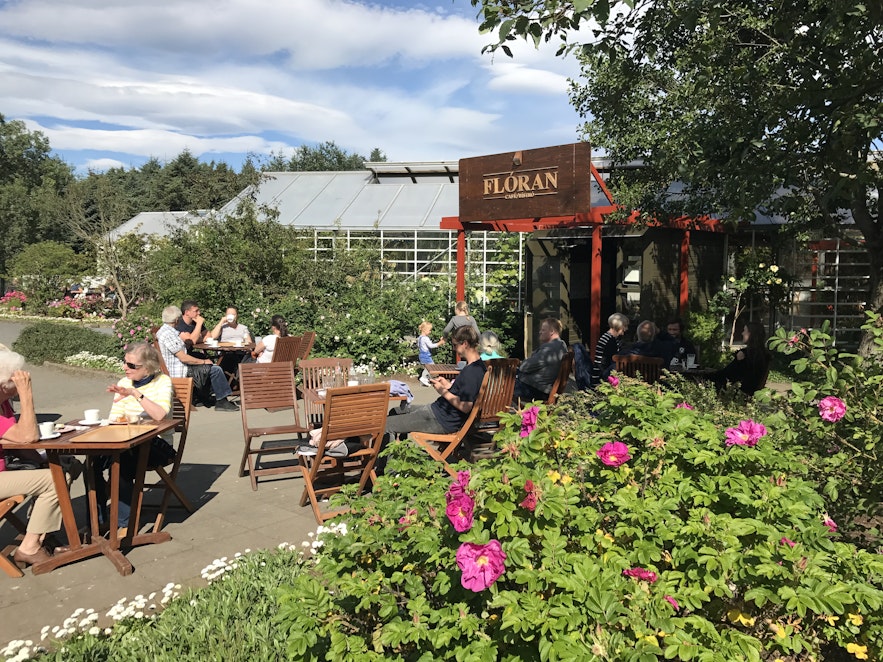 Das Café Floran in Laugardalur