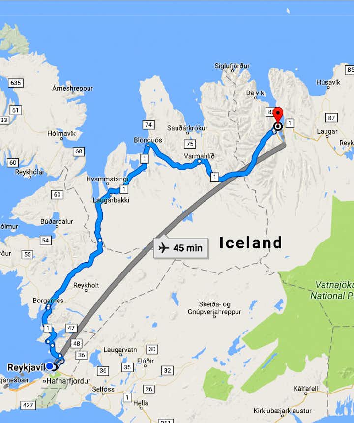Eyjafjörður Fjord in North-Iceland - Part III - the Historic Gásir and the Vikings