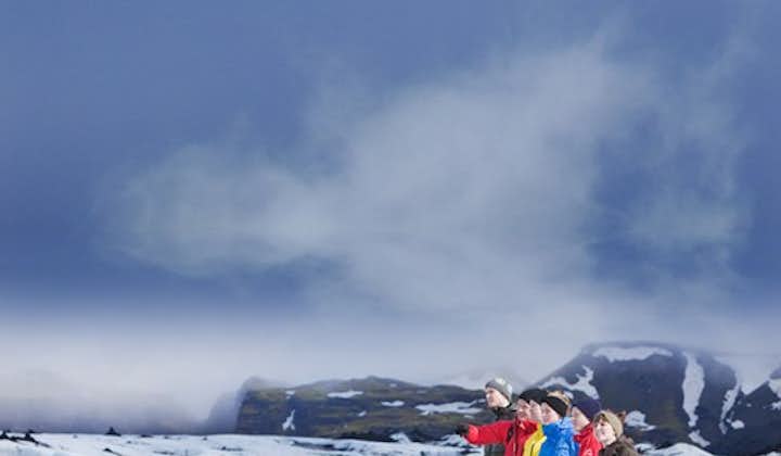To participate in a glacier hike on Sólheimajökull, you must be comfortable walking on rough terrain.