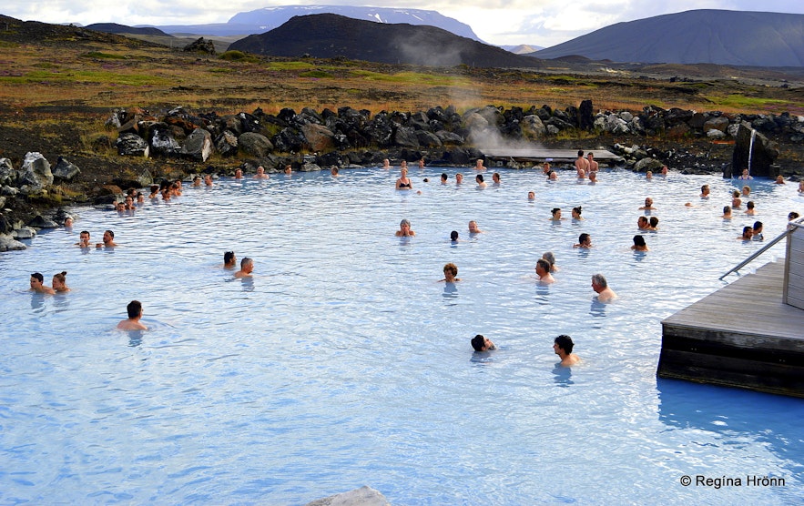 The nature baths in Mývatn, northeast Iceland