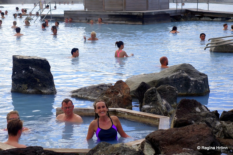 Regína at Jarðböðin á Mývatni - the Mývatn Nature Baths