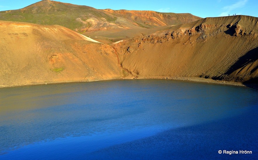 Stóra-Víti explosion crater at Krafla NE-Iceland