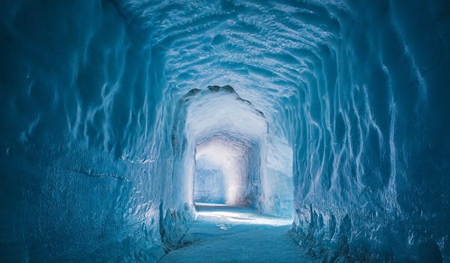 冰島冰川隧道