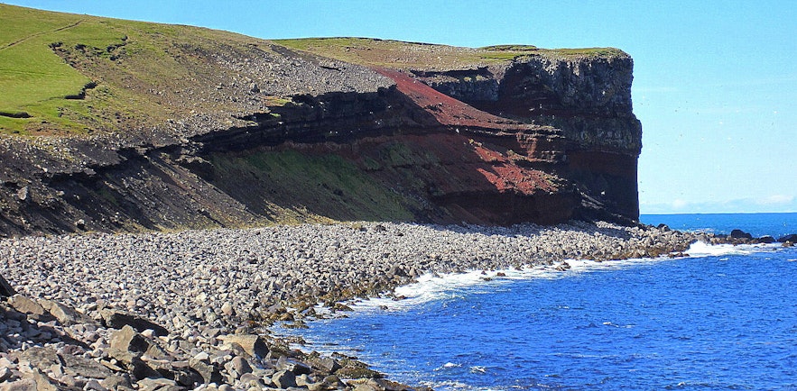 Rauðinúpur Cape and the 2 Sea Stacks on Melrakkaslétta in North-East Iceland