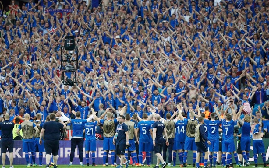 冰島2016歐洲杯現場