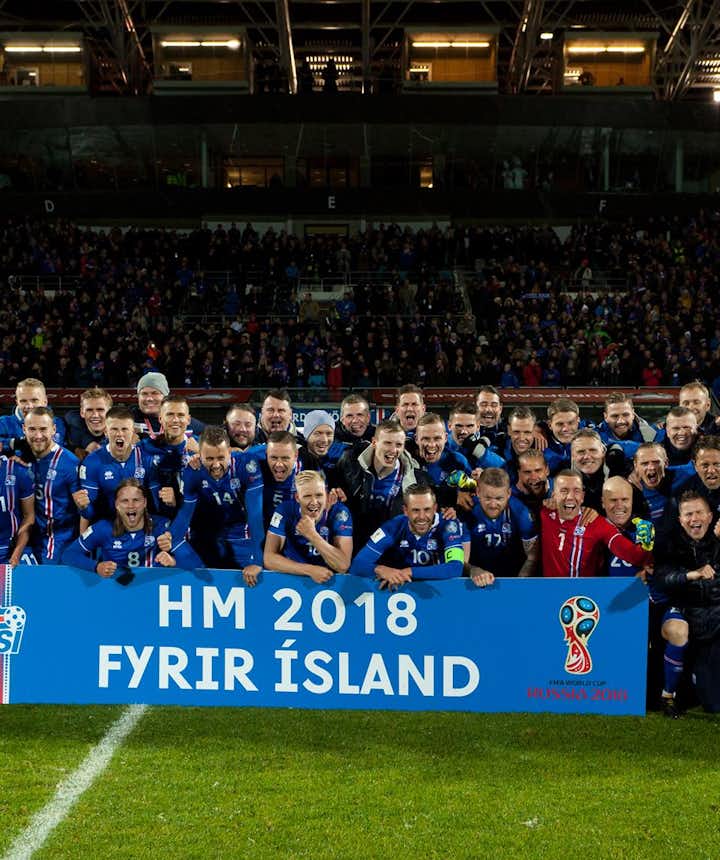 冰島國家足球隊獲得2018世界盃入場卷