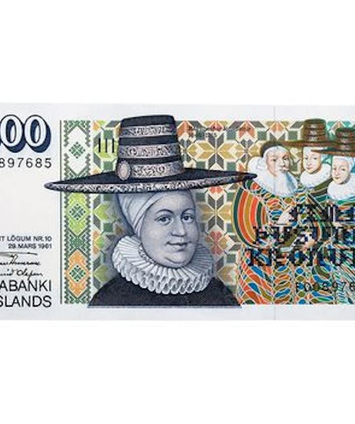 冰島的5000 紙幣被認為是世界最美的紙幣之一