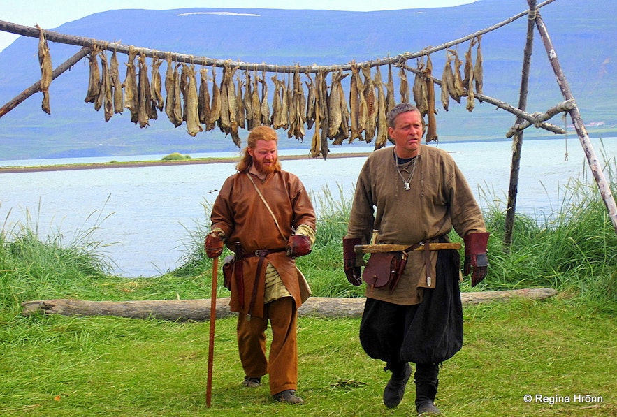 Vikings from the Viking club Rimmugýgur in Iceland