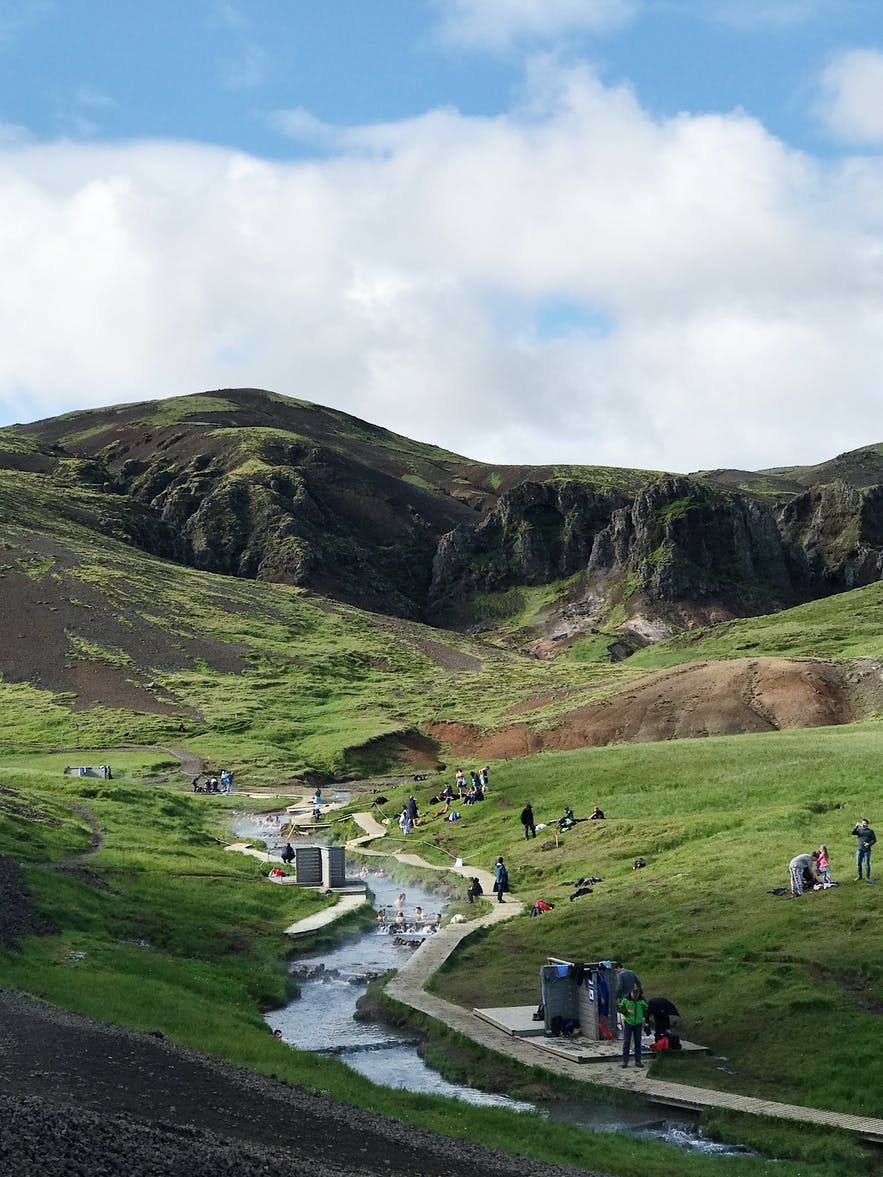 冰島溫泉河 Reykjadalur