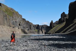 Hafrahvammar is a magnificent canyon in East Iceland.