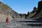 Hafrahvammar峡谷位于冰岛东部