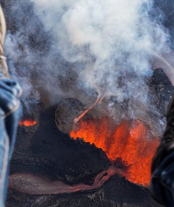 冰島火山爆發