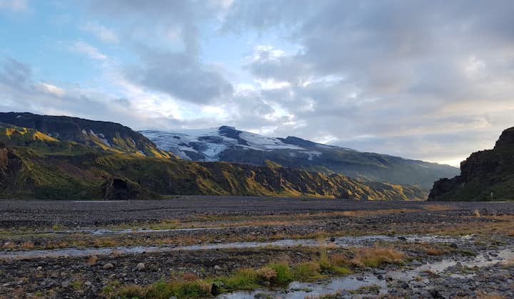Mighty Eyjafjallajökull seen from Þórsmörk