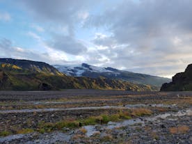 Mighty Eyjafjallajökull seen from Þórsmörk