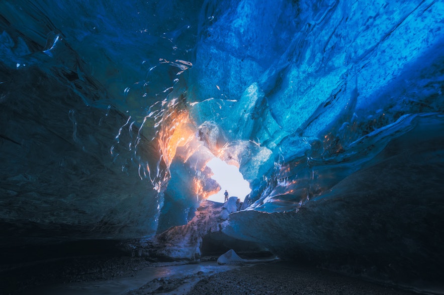 冰島冬季限定藍冰洞