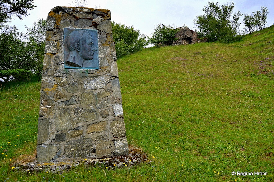 The Memorial Grove of Bjarni from Vogur West-Iceland