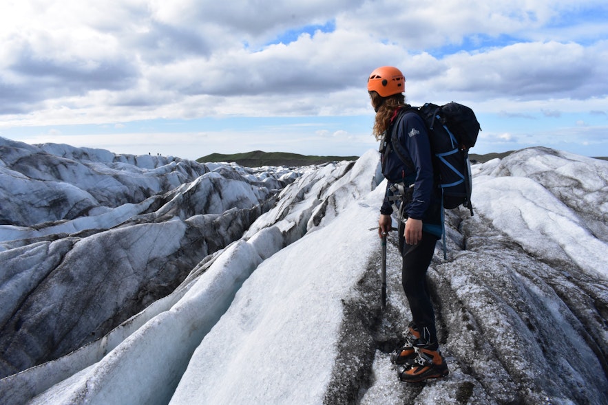 冰岛12月冰川徒步