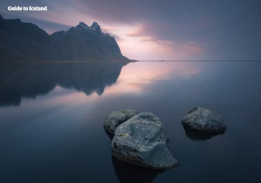 Southeast Iceland's Vestrahorn is one of the country's most photographed mountains.