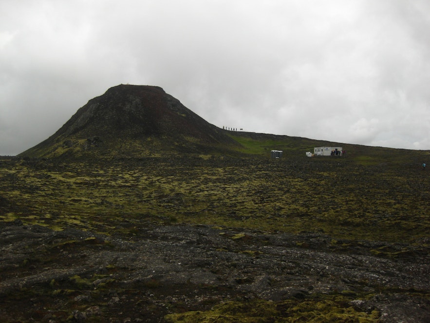 冰島 thrihnukagigur 火山