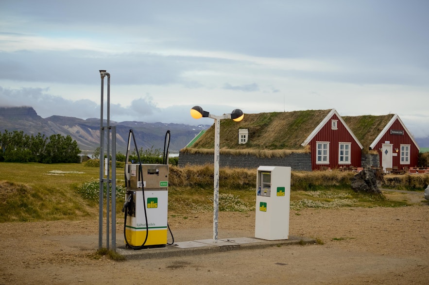冰島油站