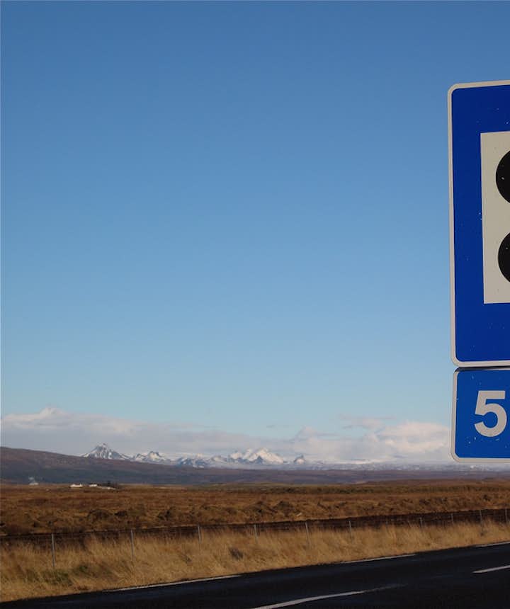 冰島交通標誌