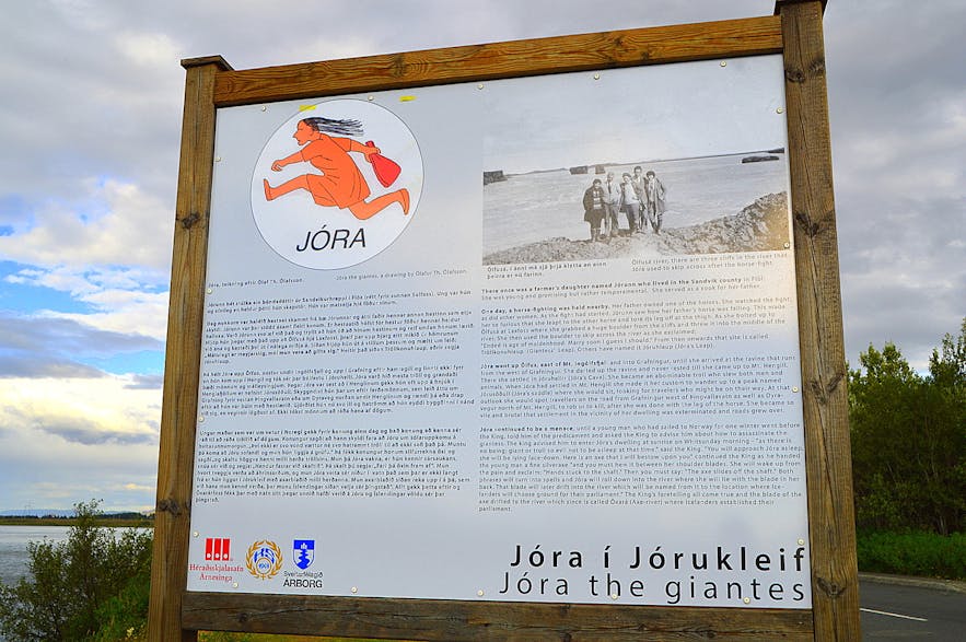 The Temperamental Giantess Jora In Jorukleif And The Lava
