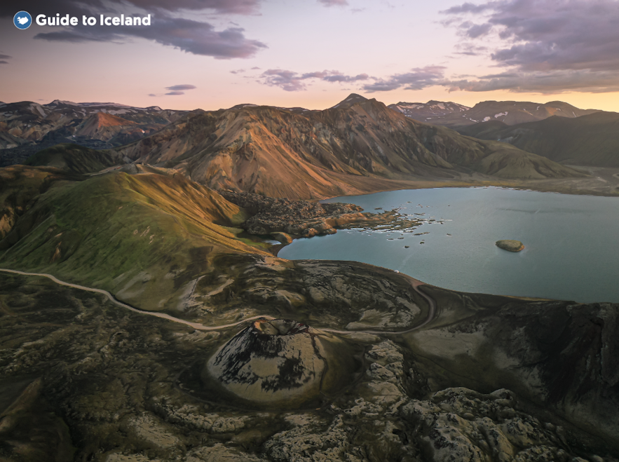 In Landmannalaugar in Island gibt es so viele atemberaubende Landschaften