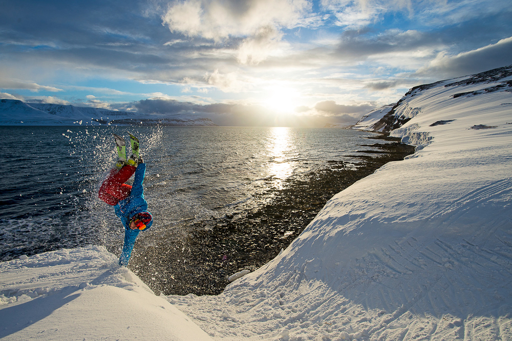 The ski slopes of the Westfjords beg for adventure.