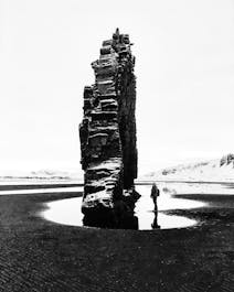 Visit the strange rock formation of Hvítserkur as you travel through northern Iceland.