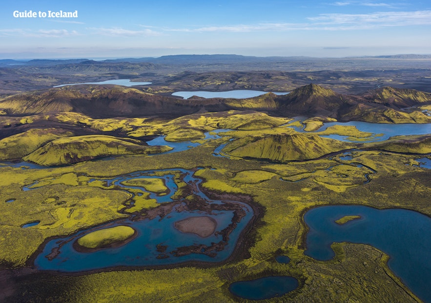 冰岛的内陆高地最适合航拍