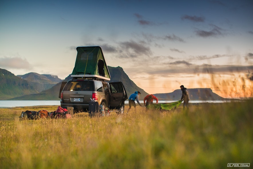 冰岛并不是所有地方都可以随便搭帐篷露营