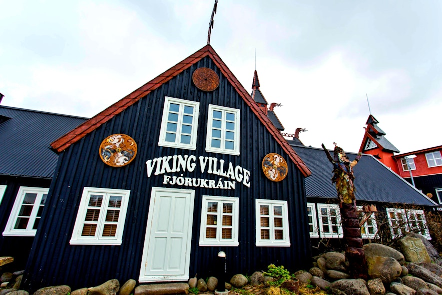 Wioska wikingów w Hafnarfjörður jest otwarta przez cały rok.
