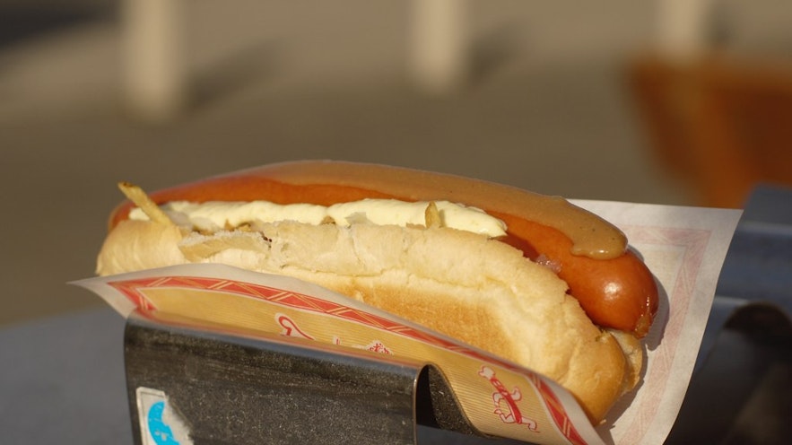 Hot Dog im isländischen Stil
