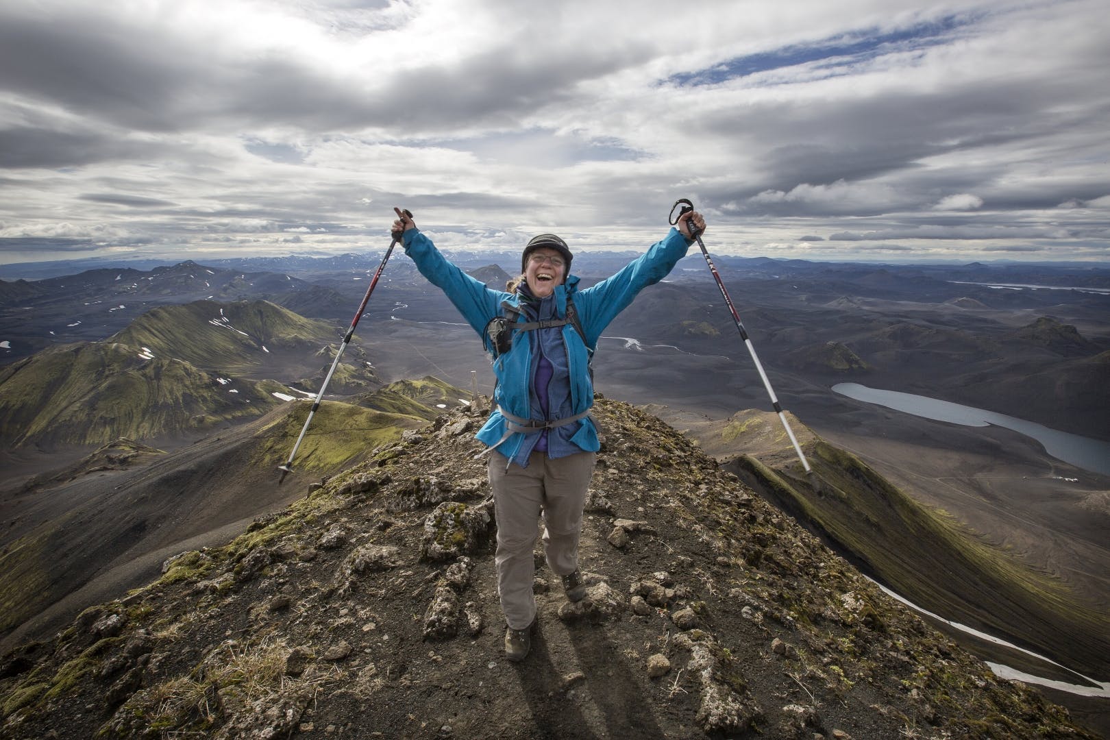Hiking through the Highlands of Iceland is a once in a lifetime experience and the perfect outdoor adventure.