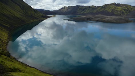 The incredible lake Langisjór in the Highlands of Iceland was only discovered in the 19th Century due to its location.