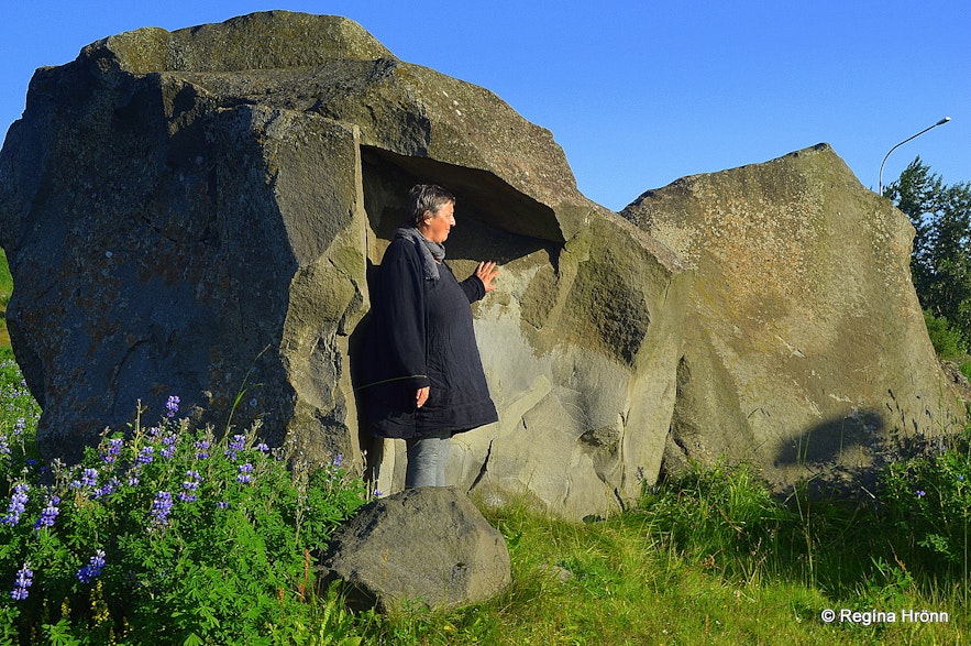 Grásteinn Rock in Reykjavík