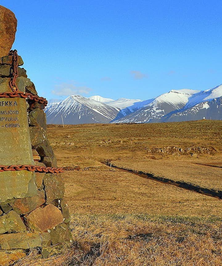 The Saga of the Viking Egill Skallagrímsson &amp; the 9 Cairns in West-Iceland