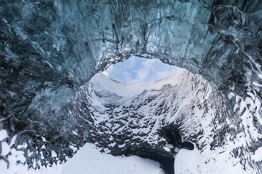 ice cave hole