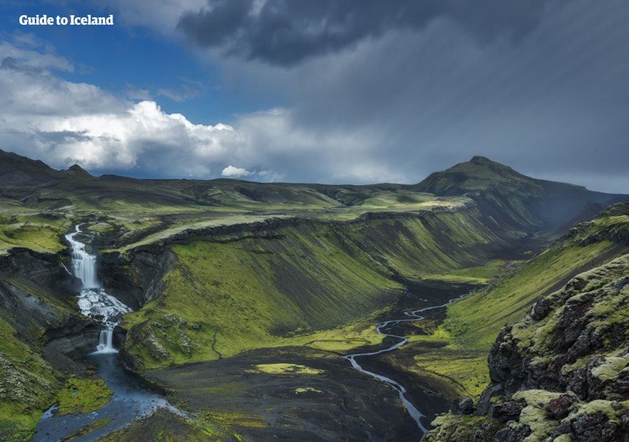 冰岛的自然风光美不胜收，非常大气。