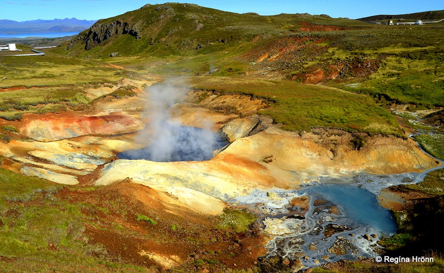 A beautiful Hike through the Nesjavellir Geothermal Area in South-Iceland