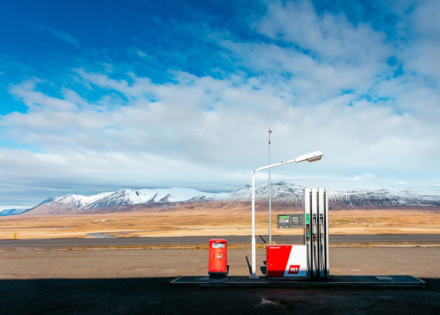 冰島加油站