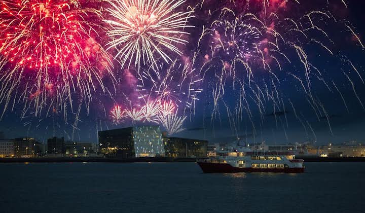 新年除夕夜跨年焰火庆祝船游
