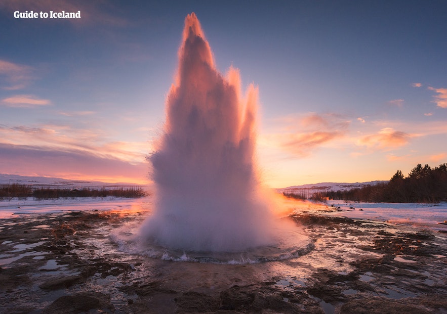 冰島夏季間歇泉