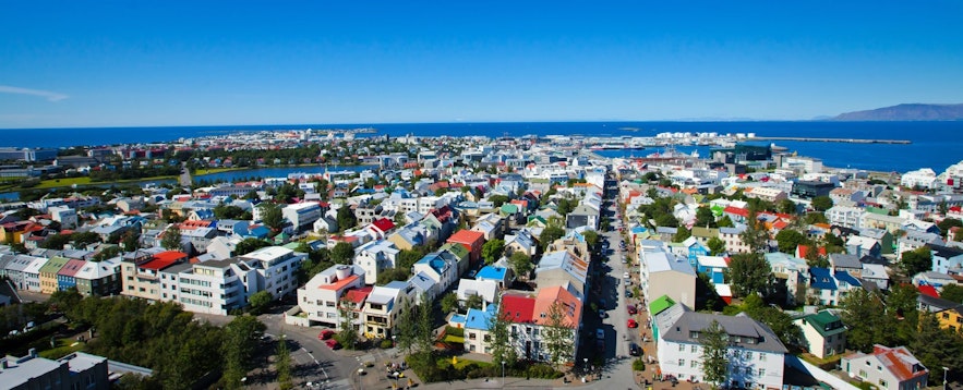 There are many great points in Reykjavik to propose.