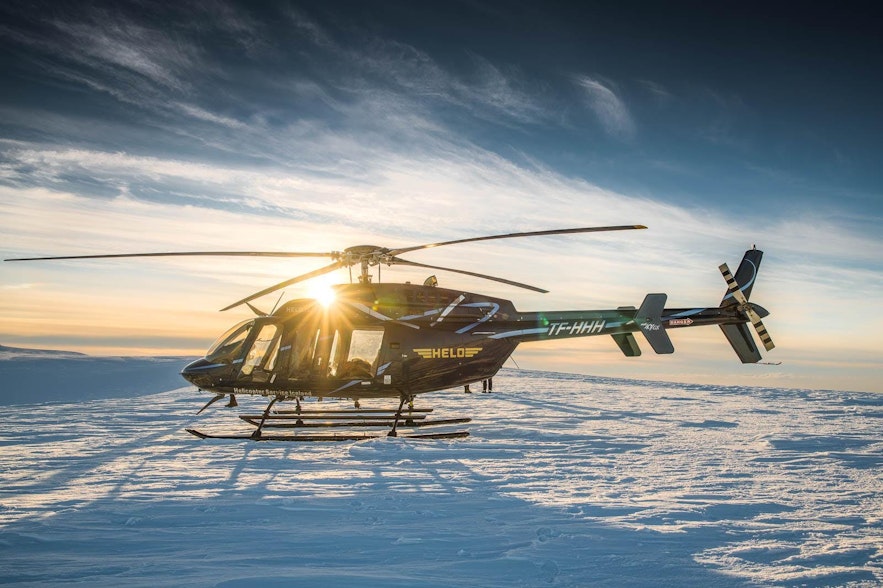 helicopter tours in iceland