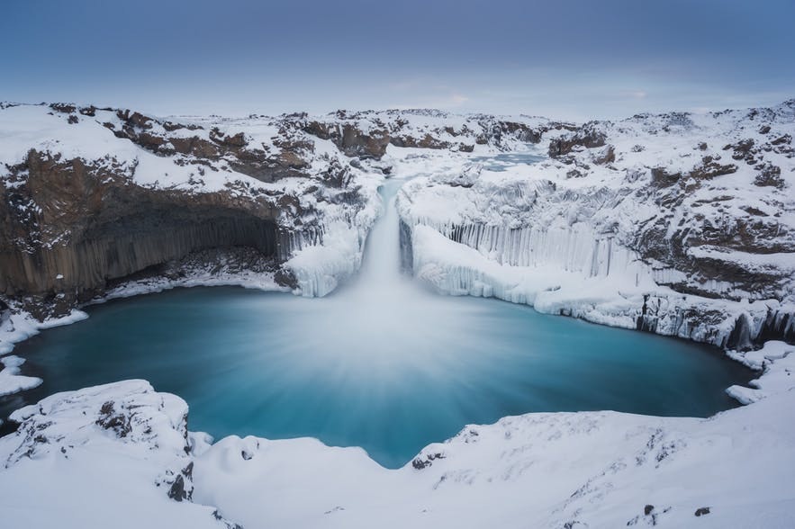 冰島北部冬季