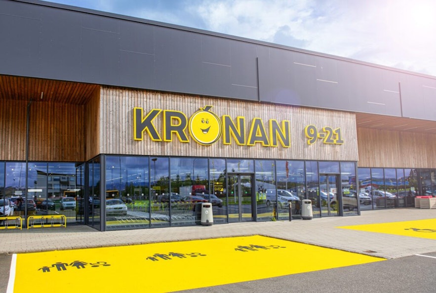 Krónan has cheap groceries in Iceland and a great selection of products
