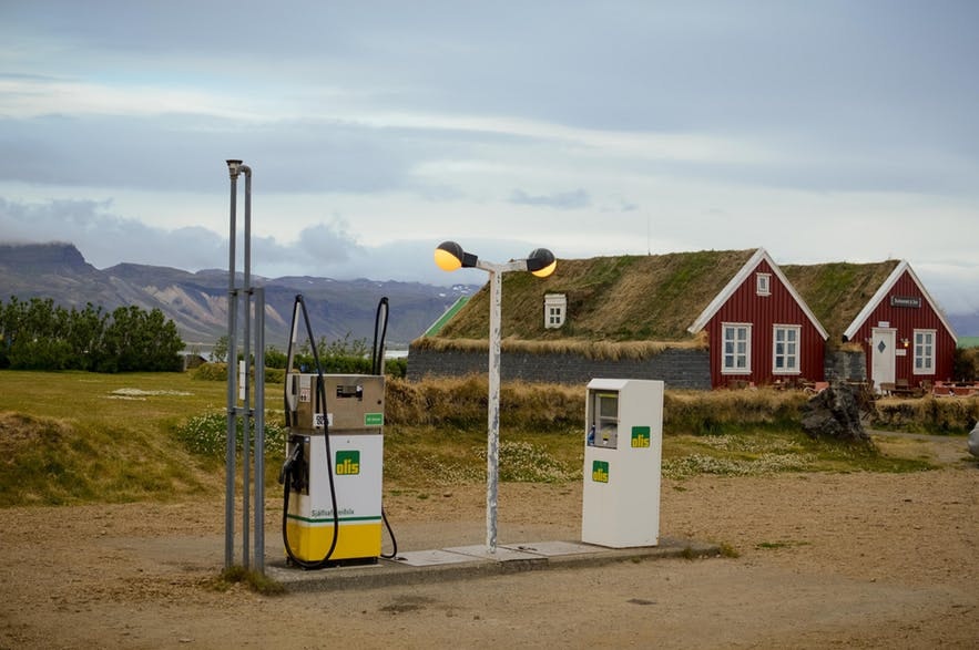 冰島加油站