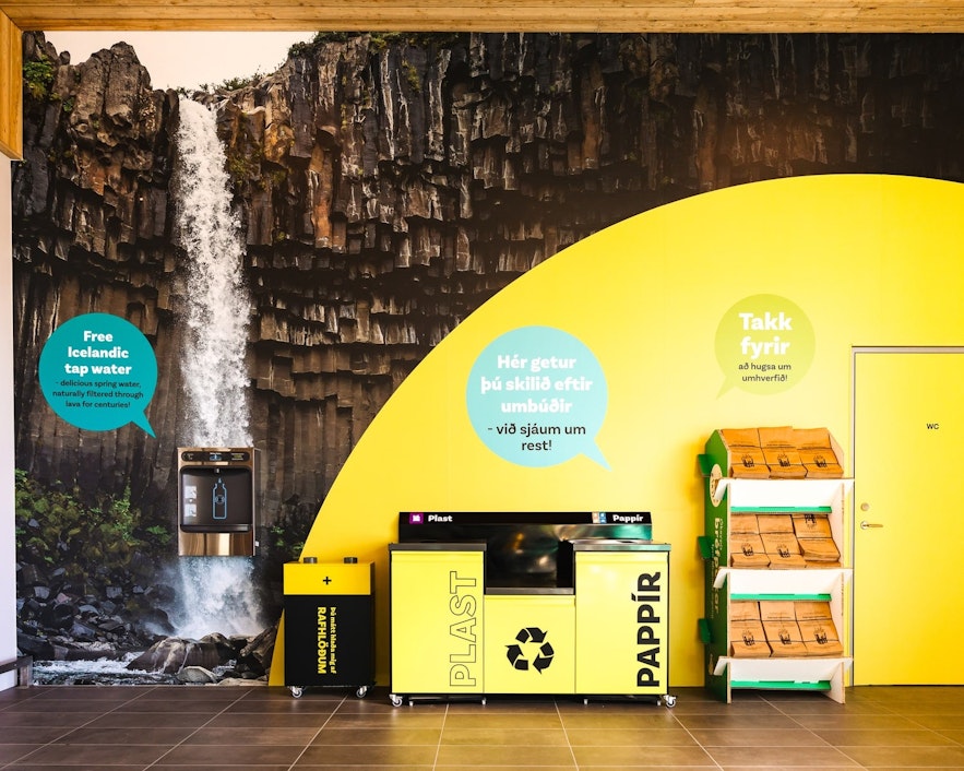 There are many ways to reduce waste in grocery stores in Iceland
